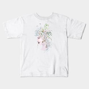 A drawing of Mother Nature Kids T-Shirt